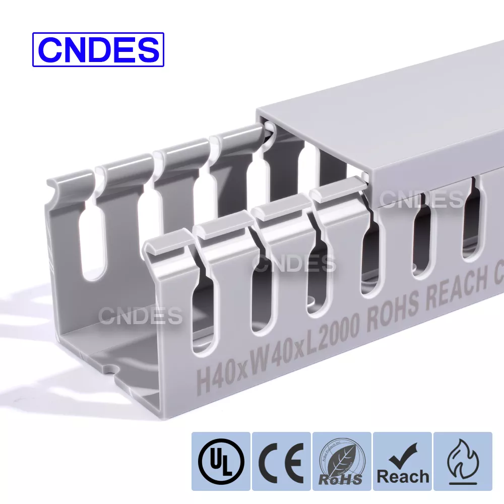 Canal de cablare PVC 40×40 cu capac